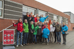 Coalitiepartijen Barendrecht zaterdag 9 maart in wijk Buitenoord