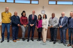 Delegatie uit Bonaire bezoekt gemeente Barendrecht