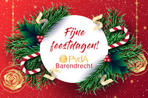PvdA Barendrecht wenst u fijne feestdagen!