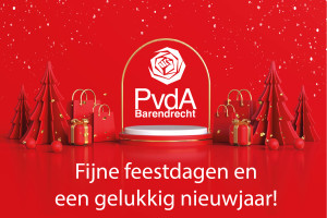 De PvdA wenst u fijne feestdagen toe!